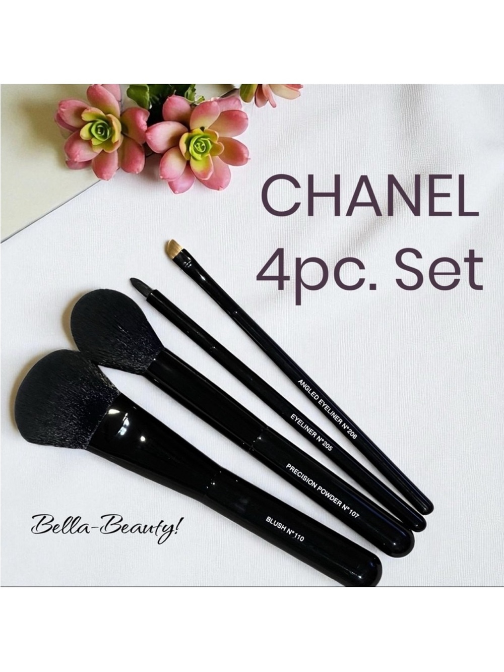 Chanel No. 110, 107, 205, 206 -4pc. Set  LES PINCEAUX DE    ~NEW~